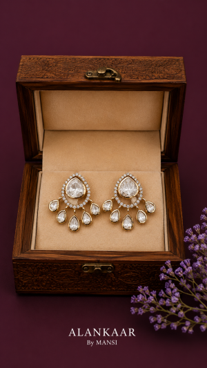 Polki Earrings